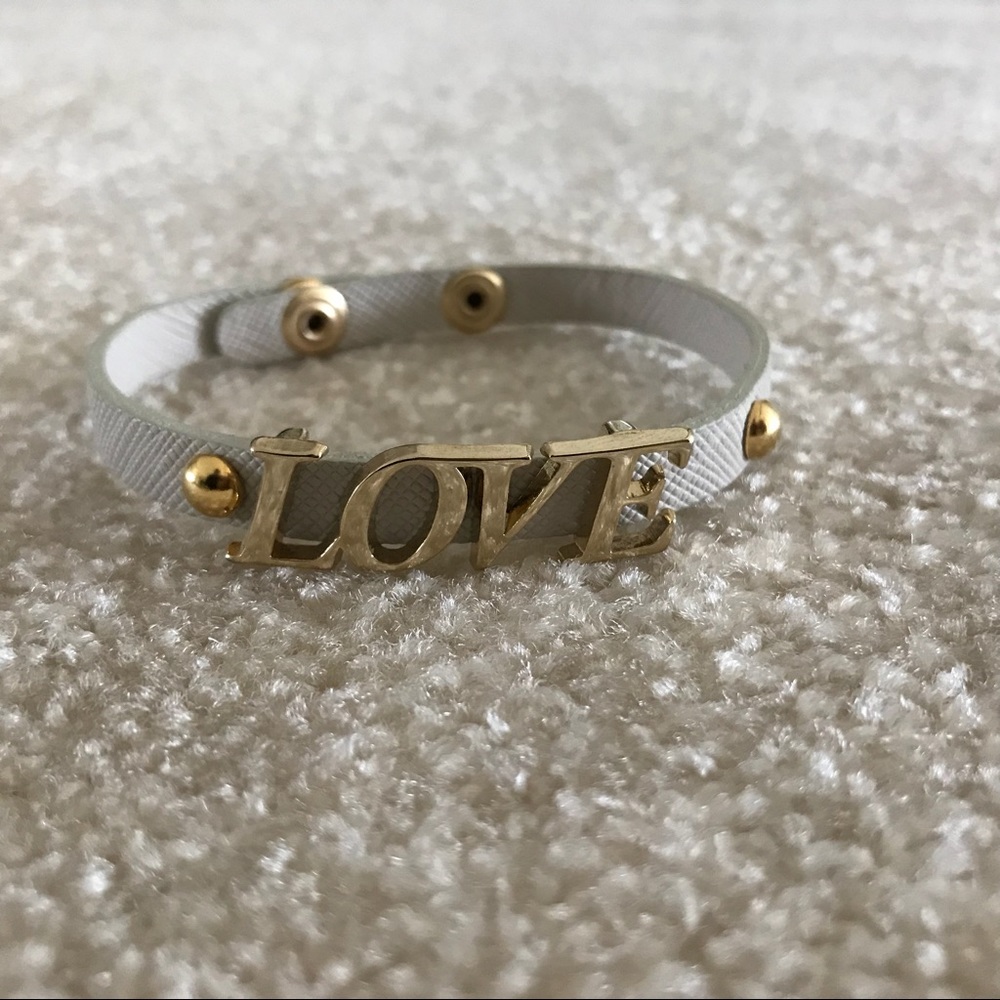 LOVE White Wrap bracelet